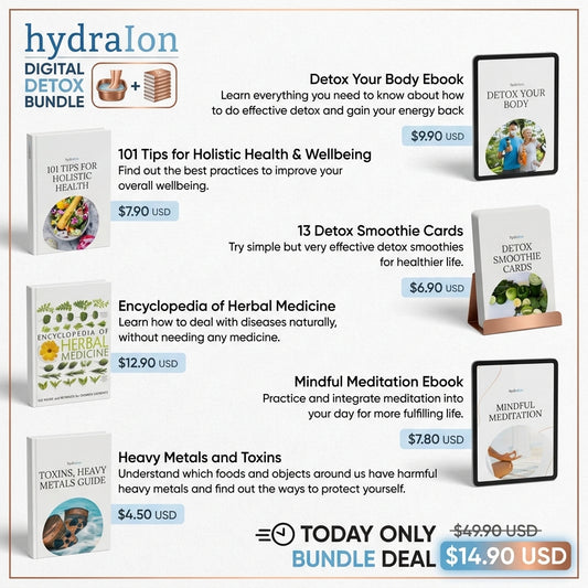 HydraIon™ - Advanced Ionic Detox Foot Spa System