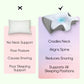 CloudRest™ - Ergonomic Memory Neck Pillow - Pack of 2