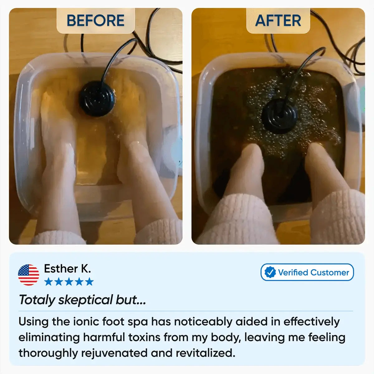 HydraIon™ - Advanced Ionic Detox Foot Spa System