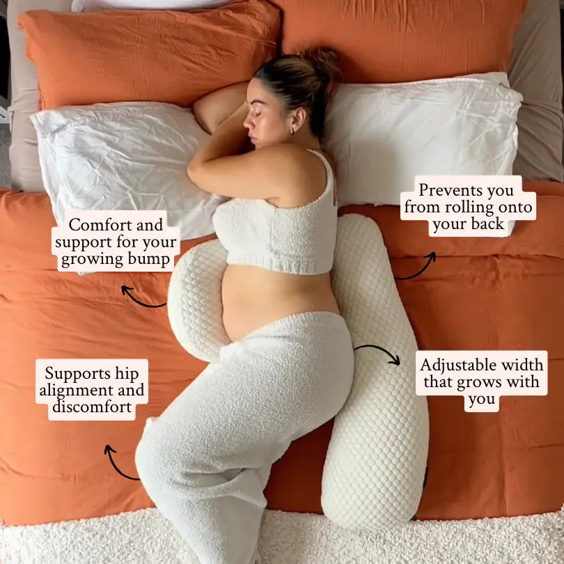 BellyNest™ - Maternity Sleep Pillow