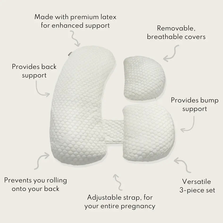 BellyNest™ - Maternity Sleep Pillow