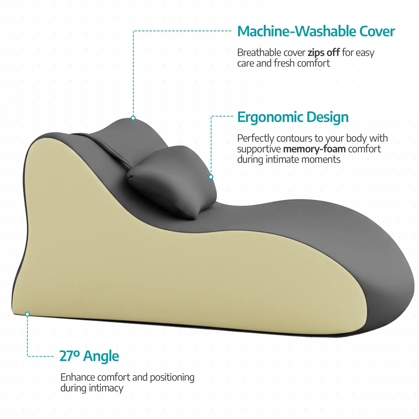 CushMe™ - Couples Comfort Pillow