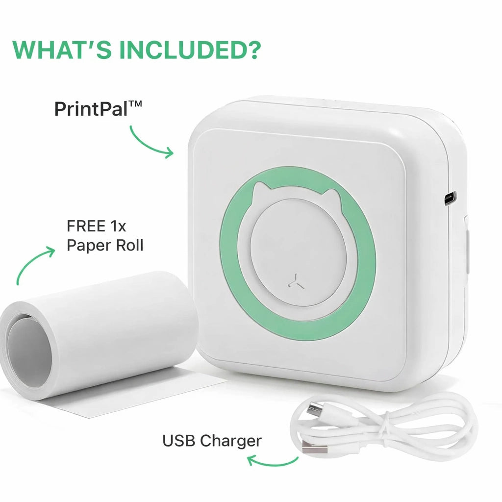 PrintPal™ - Portable Mini Printer