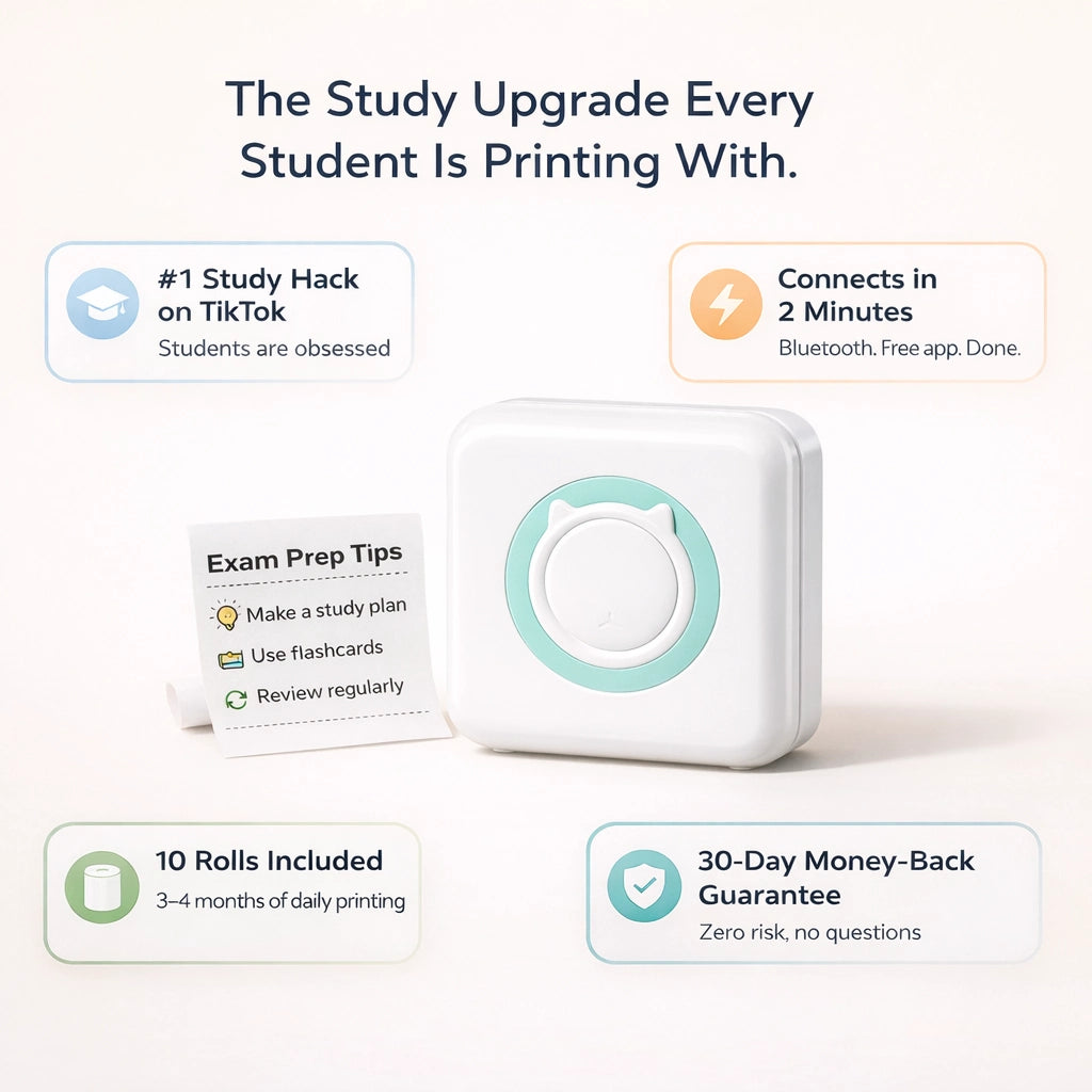 PrintPal™ - Portable Mini Printer