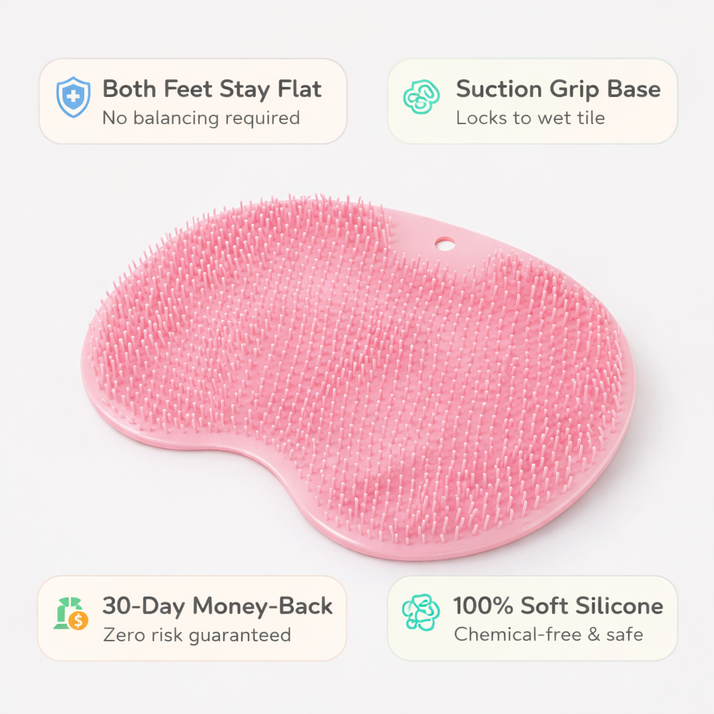 SoleScrub™ - Shower Exfoliating Mat