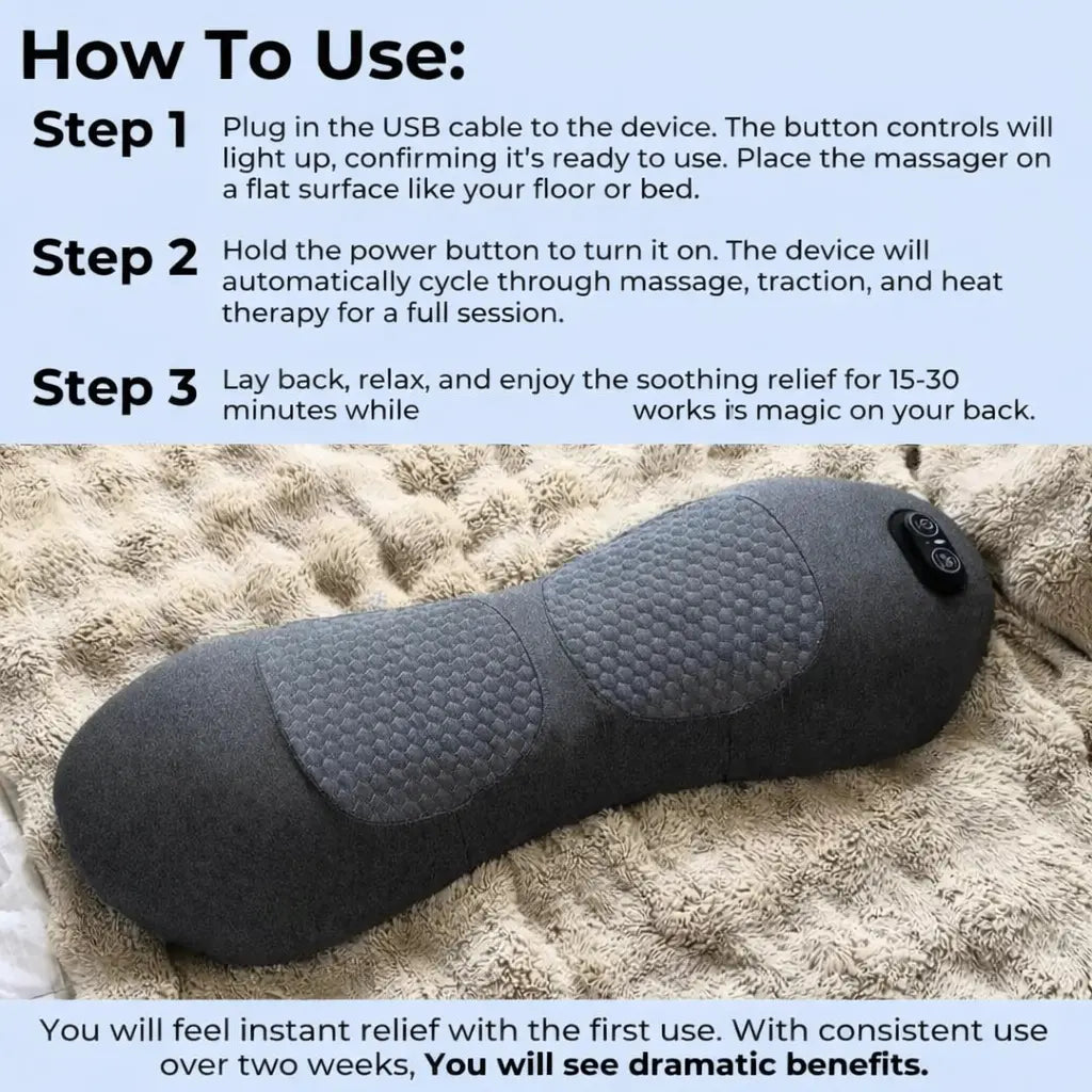 SpineFusion™ - Triple Therapy Massager