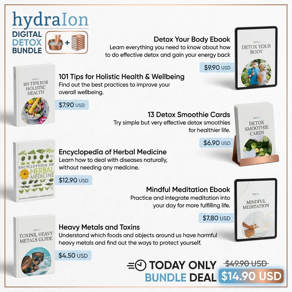 HydraIon™ - Advanced Ionic Detox Foot Spa System