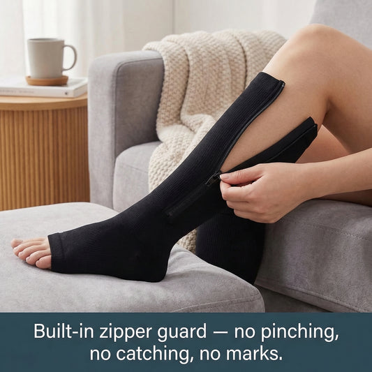 Compreezy™ -  Zipper Compression Socks
