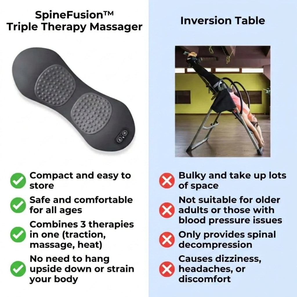 SpineFusion™ - Triple Therapy Massager