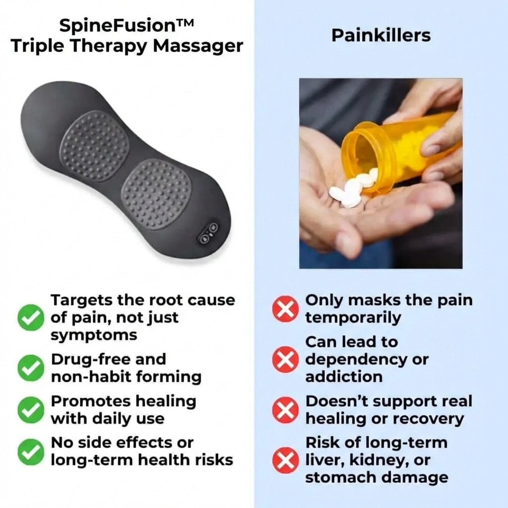 SpineFusion™ - Triple Therapy Massager