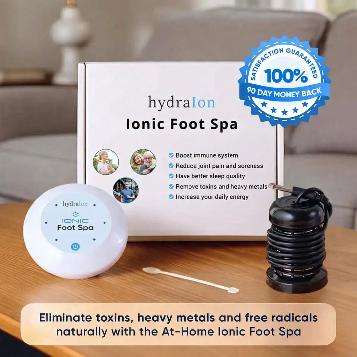 HydraIon™ - Advanced Ionic Detox Foot Spa System