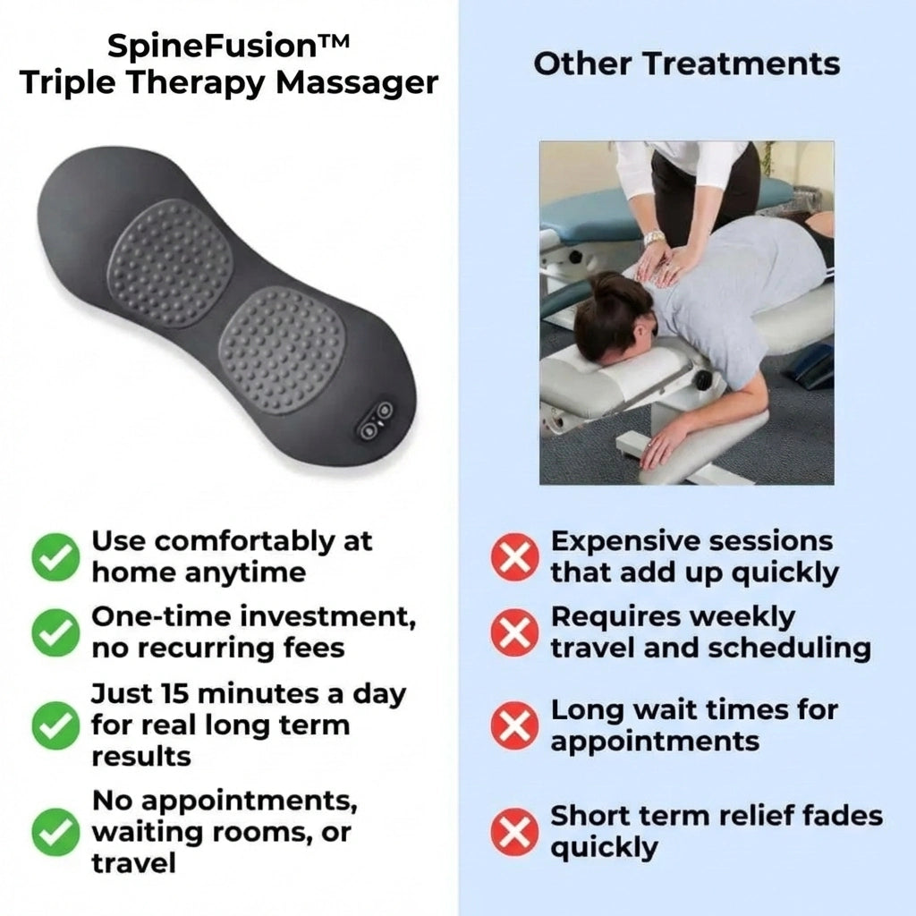 SpineFusion™ - Triple Therapy Massager