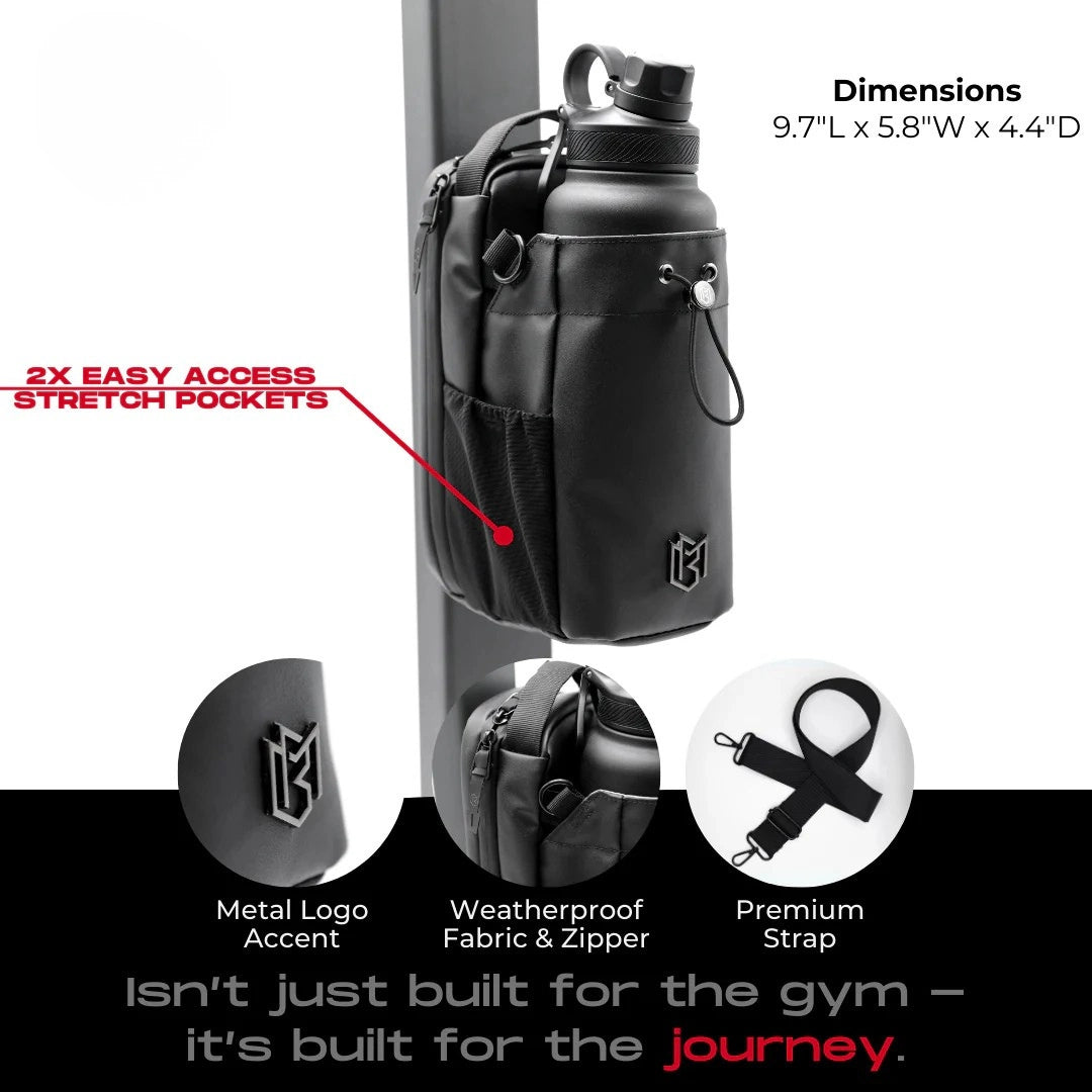GymVault™ - Magnetic Gym Bottle Bag