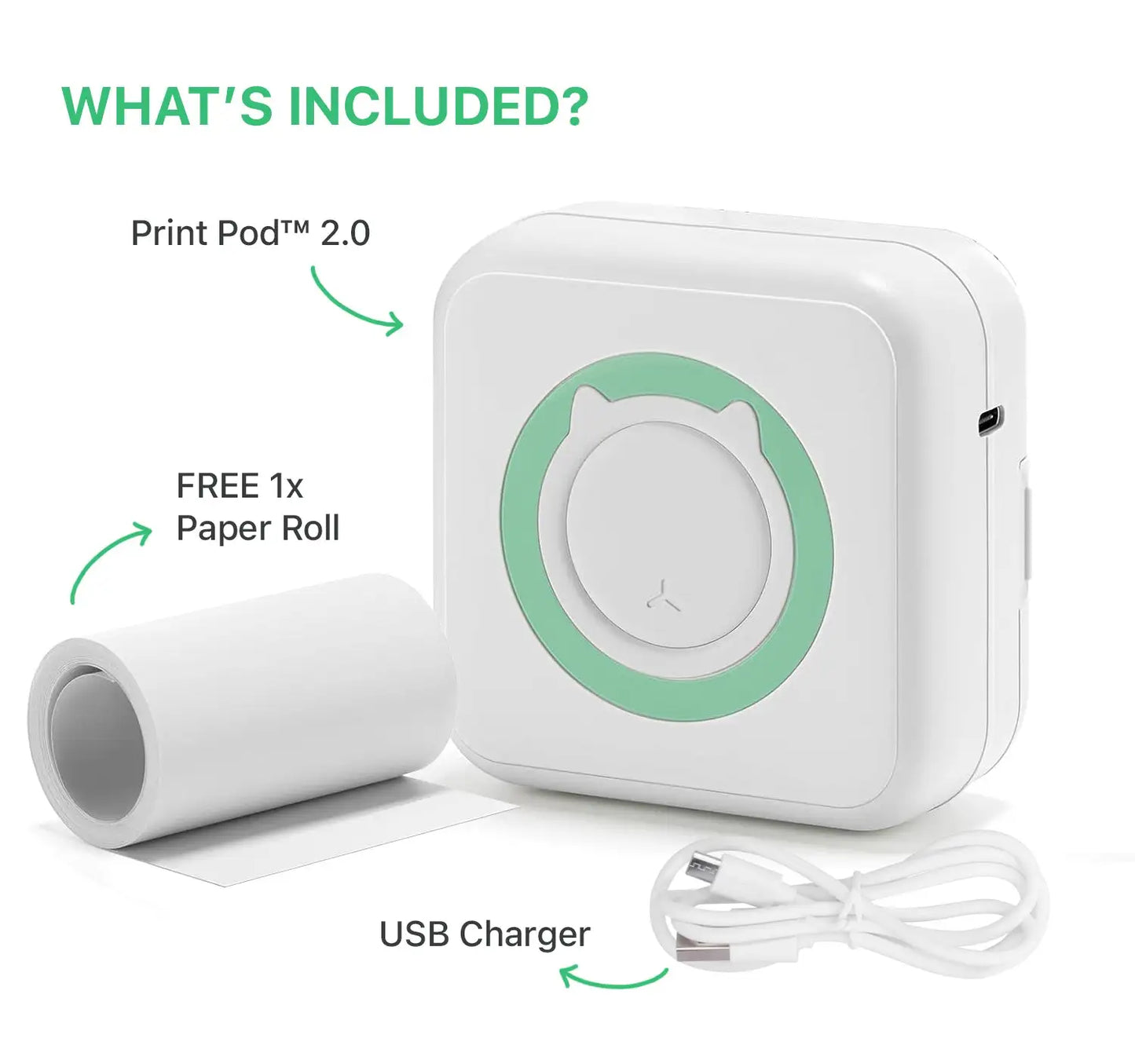 PrintPal™ - Portable Mini Printer