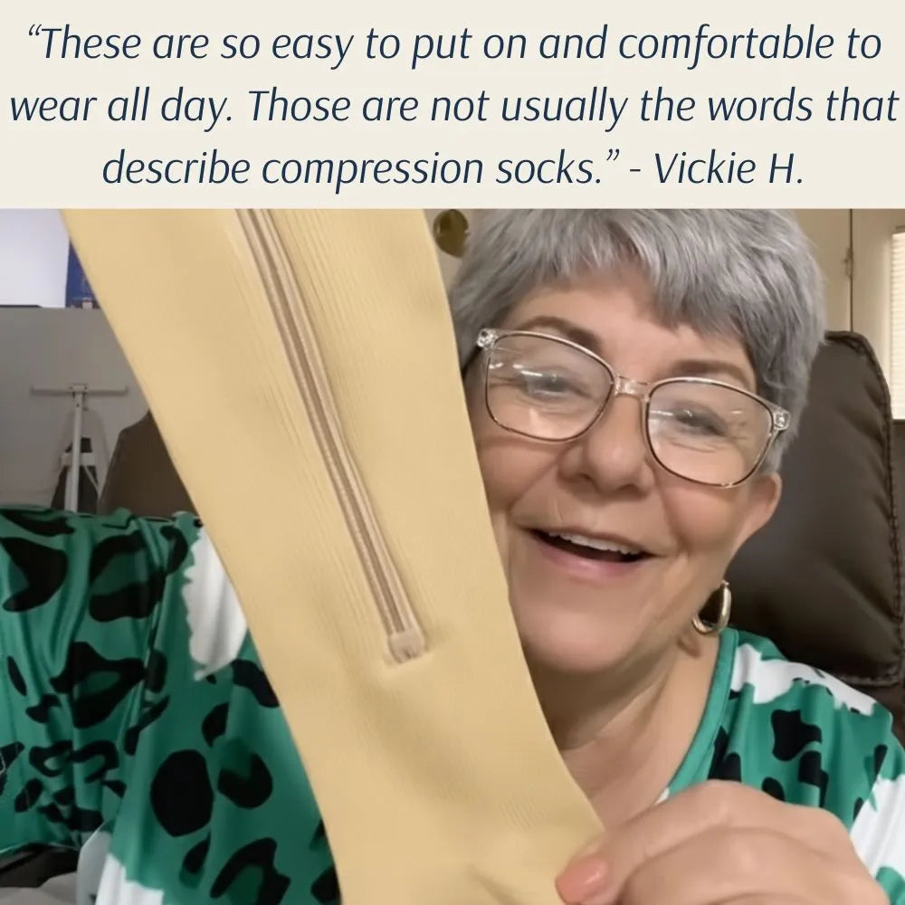 Compreezy™ -  Zipper Compression Socks