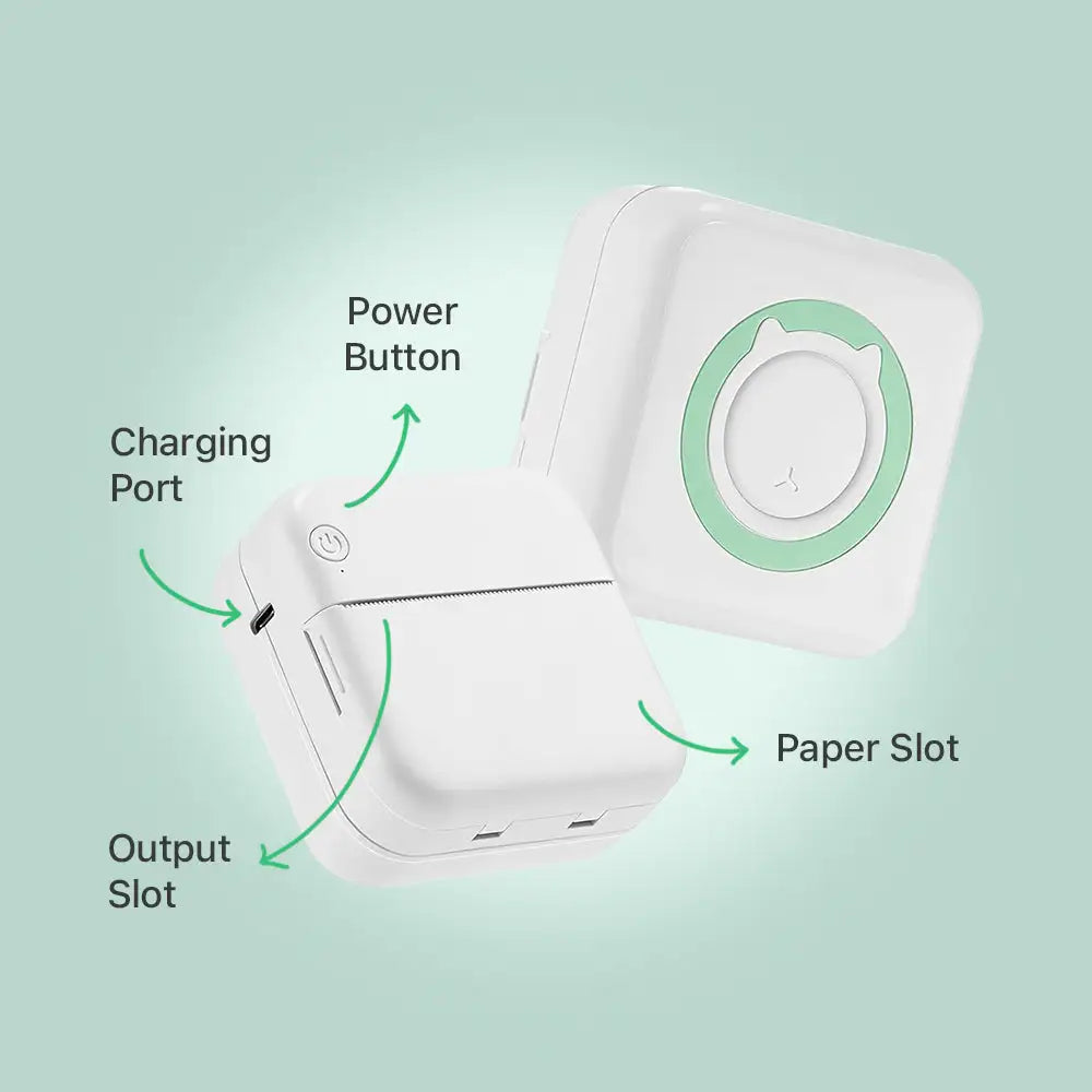 PrintPal™ - Portable Mini Printer