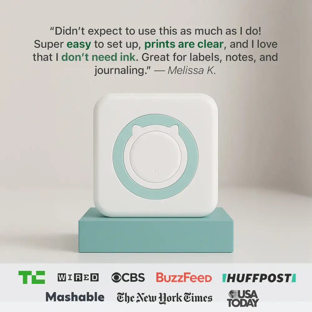PrintPal™ - Portable Mini Printer